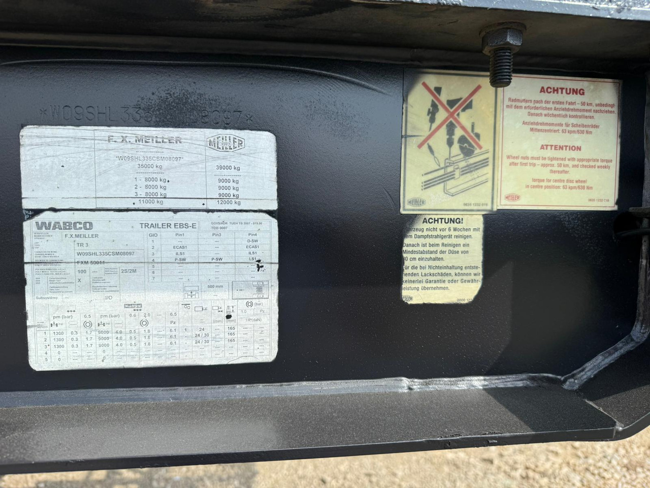 Semiremorcă basculantă MEILLER TIPPER SEMI-TRAILER: Foto 9 Semiremorcă basculantă MEILLER TIPPER SEMI-TRAILER: Foto 9