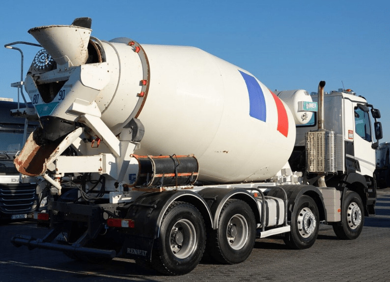 Renault C 430 8×4 Beton Mixer 9m3, TOP !!! - Autobetonieră: Foto 3 Renault C 430 8×4 Beton Mixer 9m3, TOP !!! - Autobetonieră: Foto 3