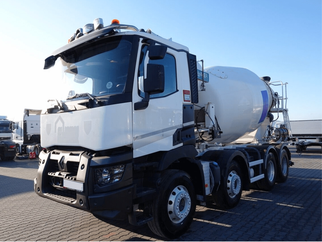 Renault C 430 8×4 Beton Mixer 9m3, TOP !!! - Autobetonieră: Foto 1 Renault C 430 8×4 Beton Mixer 9m3, TOP !!! - Autobetonieră: Foto 1