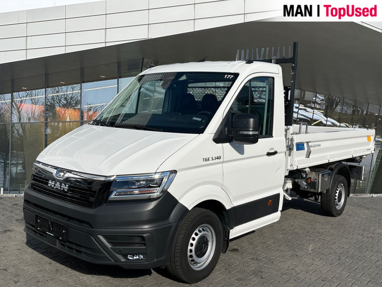 MAN TGE 3.140 4X2F SB kipper 3S Meiller Klima AHK ZV - Dubă: Foto 1 MAN TGE 3.140 4X2F SB kipper 3S Meiller Klima AHK ZV - Dubă: Foto 1