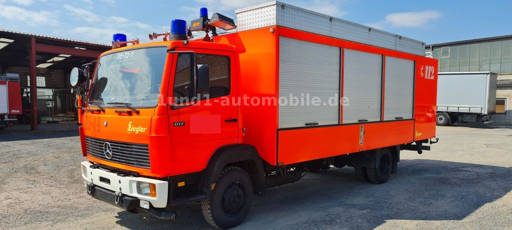 Mercedes-Benz 817 Feuerwehr GWG Nur 9.650 orig. Km 817 Feuerwehr GWG Nur 9.650 orig. Km - Autospeciala de stins incendii: Foto 1 Mercedes-Benz 817 Feuerwehr GWG Nur 9.650 orig. Km 817 Feuerwehr GWG Nur 9.650 orig. Km - Autospeciala de stins incendii: Foto 1
