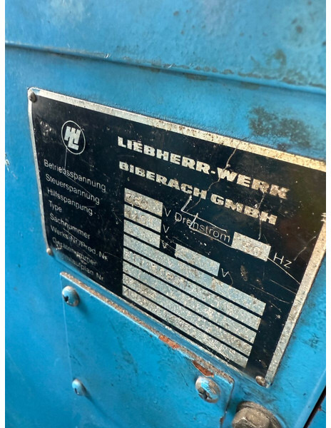 Macara turn Liebherr 112EC-H8/120 1993yom x3 units: Foto 16 Macara turn Liebherr 112EC-H8/120 1993yom x3 units: Foto 16