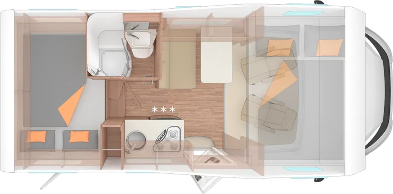Wohnmobil Weinsberg CaraHome 550 MG - Autorulotă alkov: Foto 2 Wohnmobil Weinsberg CaraHome 550 MG - Autorulotă alkov: Foto 2