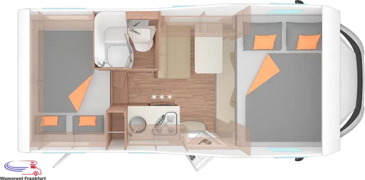 Wohnmobil Weinsberg CaraHome 550 MG - Autorulotă alkov: Foto 4 Wohnmobil Weinsberg CaraHome 550 MG - Autorulotă alkov: Foto 4