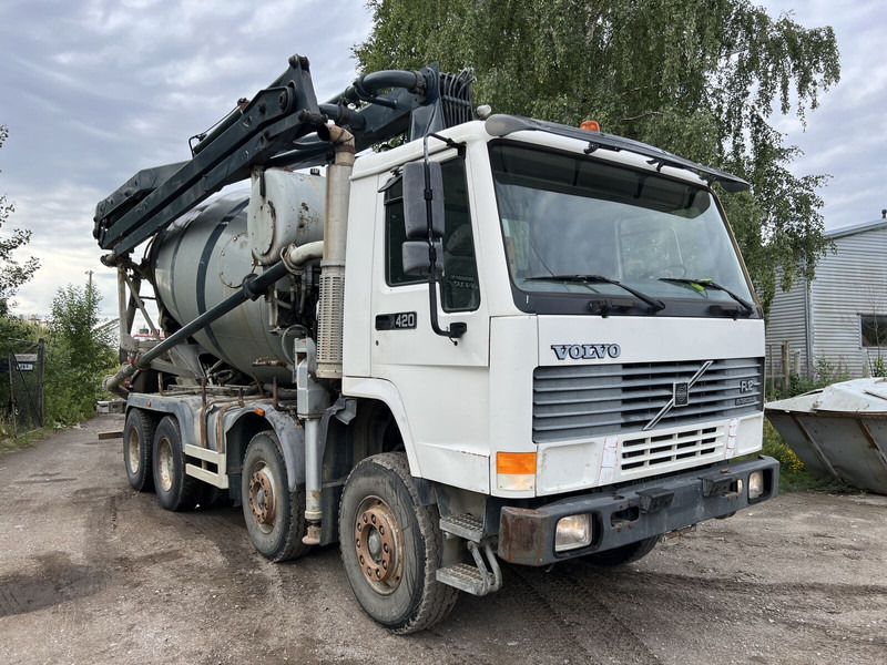 Volvo FL12 - Pompă de beton staționară: Foto 2 Volvo FL12 - Pompă de beton staționară: Foto 2