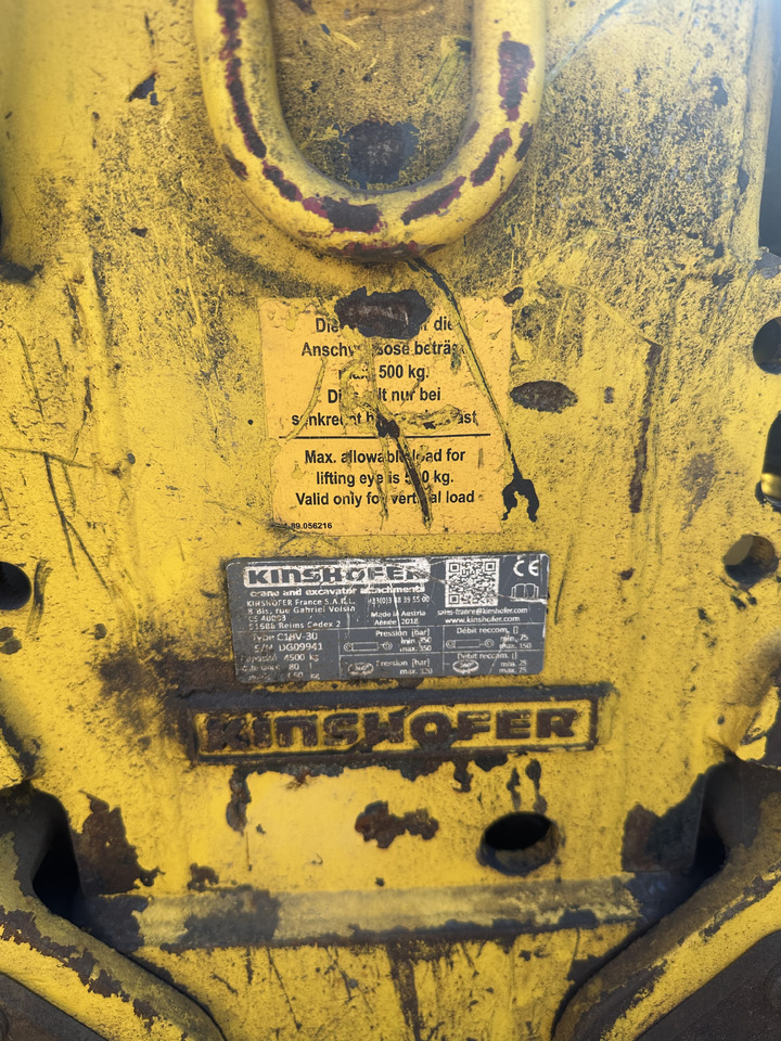 KINSHOFER C18VE - Cupa graifer pentru Excavator: Foto 2 KINSHOFER C18VE - Cupa graifer pentru Excavator: Foto 2