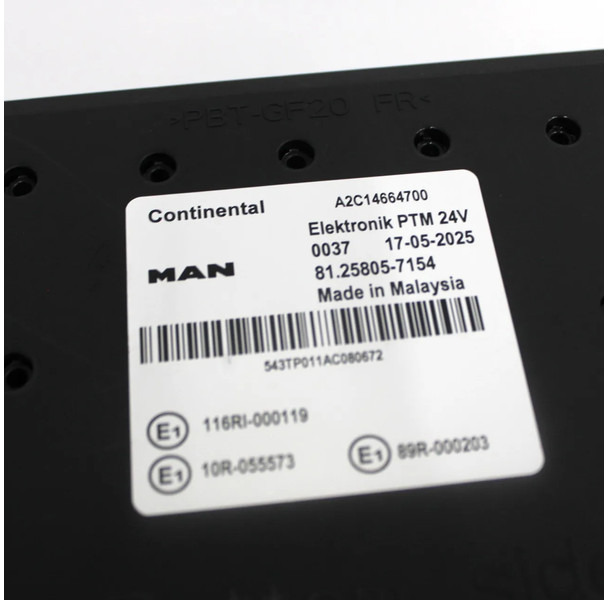 MAN TGX/TGS PTM Module Nieuw 8125805-7154 - Calculator de bord pentru Camion: Foto 2 MAN TGX/TGS PTM Module Nieuw 8125805-7154 - Calculator de bord pentru Camion: Foto 2