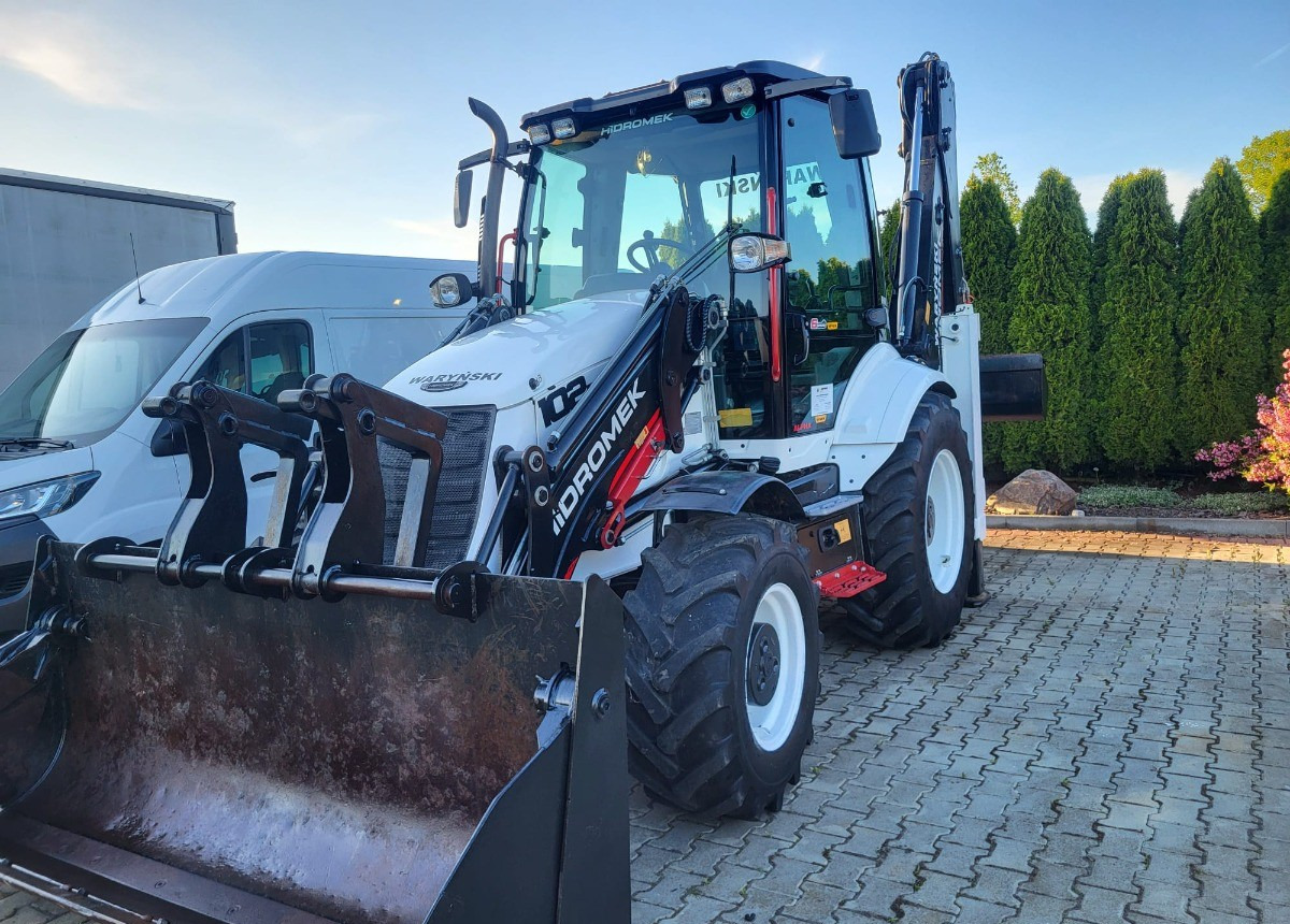 Hidromek 102 B Waryński Salon Polska Koparko Ładowarka 102B Stan Idealny Polski - Buldoexcavator: Foto 2 Hidromek 102 B Waryński Salon Polska Koparko Ładowarka 102B Stan Idealny Polski - Buldoexcavator: Foto 2
