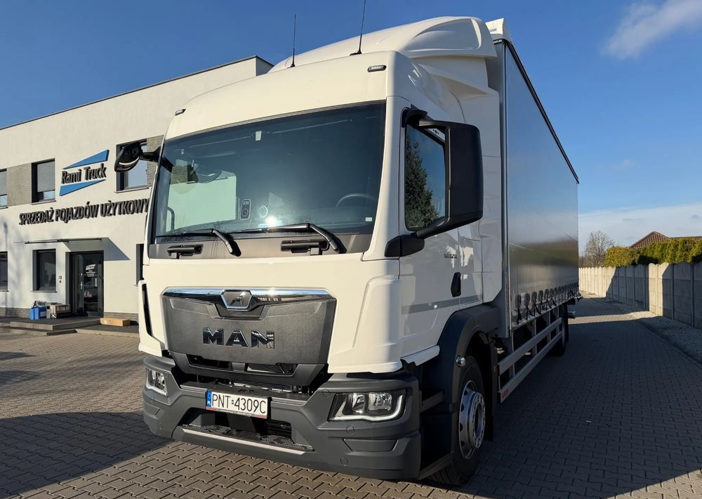 MAN TGM 18.250 FIRANA 22 euro palety! - Camion cu prelată: Foto 1 MAN TGM 18.250 FIRANA 22 euro palety! - Camion cu prelată: Foto 1