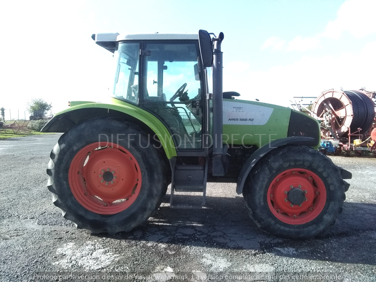 CLAAS TRACTEUR AGRICOLE ARES 566 RZ - Tractor agricol: Foto 2 CLAAS TRACTEUR AGRICOLE ARES 566 RZ - Tractor agricol: Foto 2