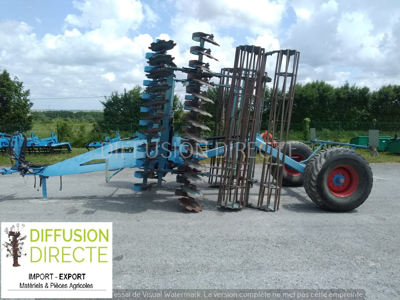 LEMKEN DECHAUMEUR A DISQUES HELIODOR H 8 SF - Grapă cu discuri: Foto 1 LEMKEN DECHAUMEUR A DISQUES HELIODOR H 8 SF - Grapă cu discuri: Foto 1