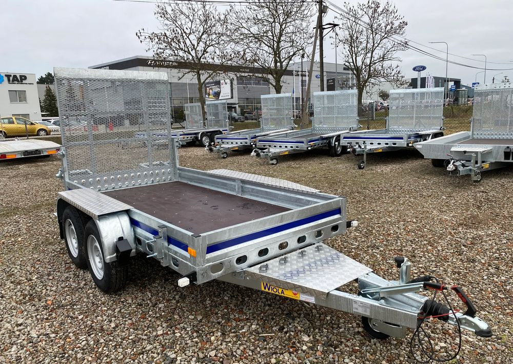 Wiola B2730 pod minikoparkę - Remorcă transport utilaje: Foto 1 Wiola B2730 pod minikoparkę - Remorcă transport utilaje: Foto 1