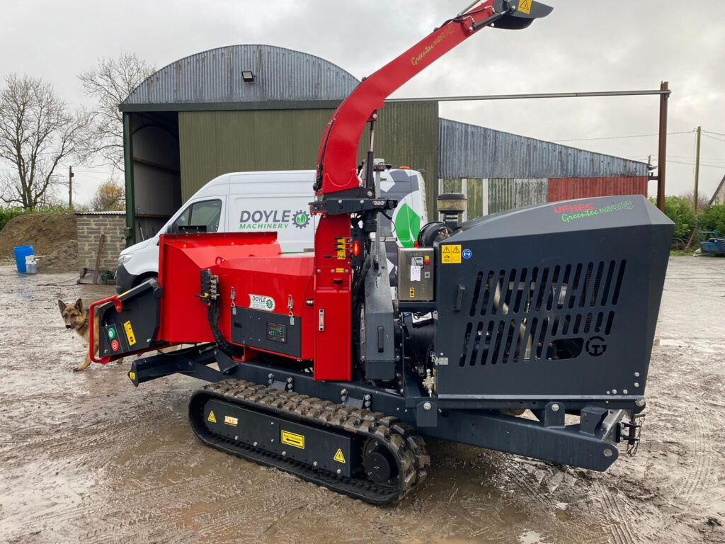 UFKES Greentec Cheetah 30 Tracked - Tocător de lemne: Foto 1 UFKES Greentec Cheetah 30 Tracked - Tocător de lemne: Foto 1