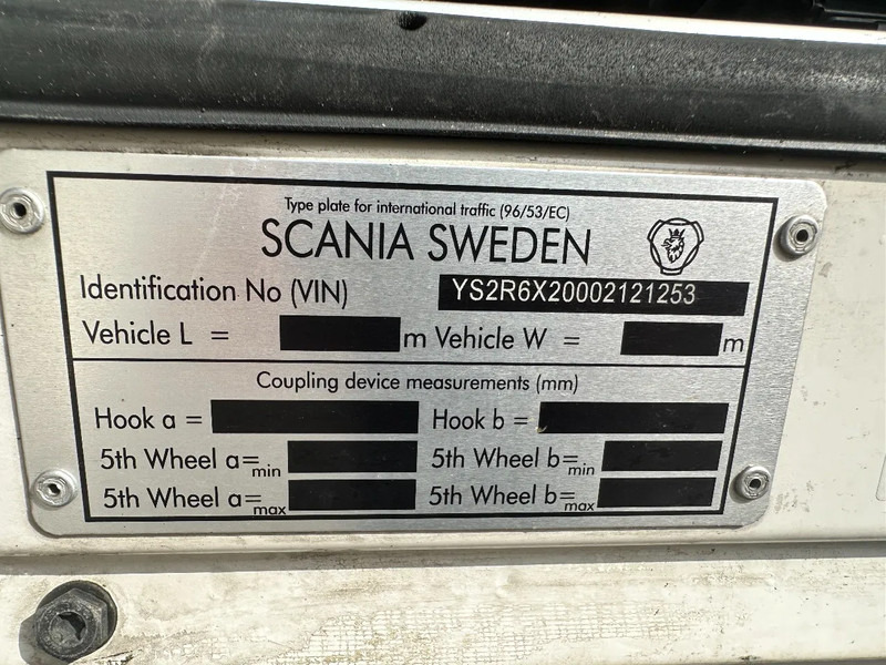Camion şasiu Scania R730 V8 FULL AIR-6X2-RETARDER- EUR6-: Foto 16 Camion şasiu Scania R730 V8 FULL AIR-6X2-RETARDER- EUR6-: Foto 16