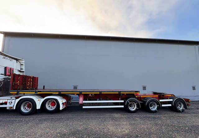 GT-Trailer 3-akselinen paripyörä B-linkki - Semiremorcă platformă: Foto 2 GT-Trailer 3-akselinen paripyörä B-linkki - Semiremorcă platformă: Foto 2