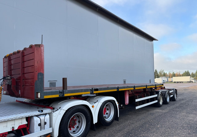 GT-Trailer 3-akselinen paripyörä B-linkki - Semiremorcă platformă: Foto 1 GT-Trailer 3-akselinen paripyörä B-linkki - Semiremorcă platformă: Foto 1