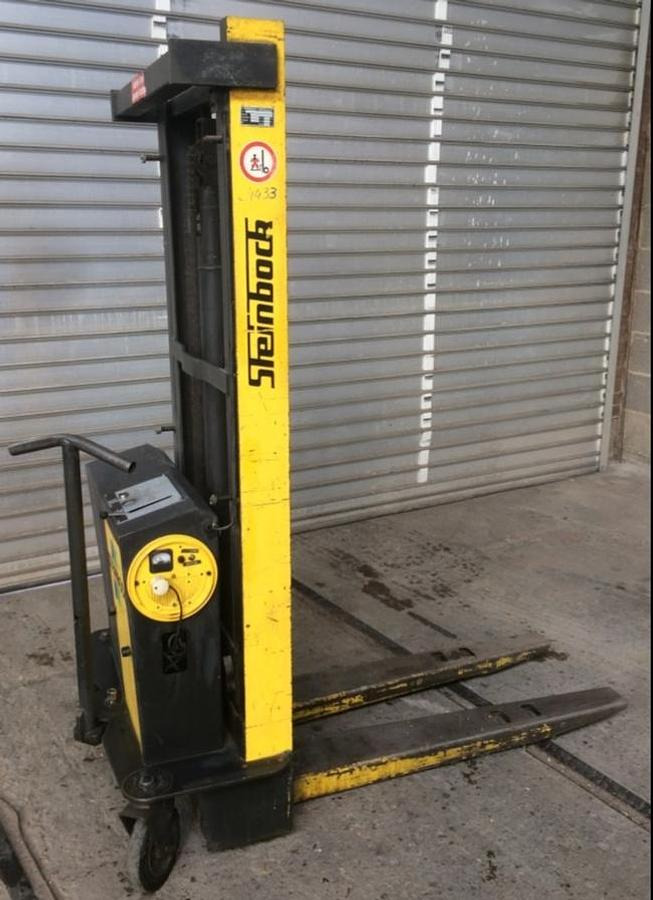 Geh-Hubstapler STEINBOCK - Transpalet la mare înălţime: Foto 2 Geh-Hubstapler STEINBOCK - Transpalet la mare înălţime: Foto 2