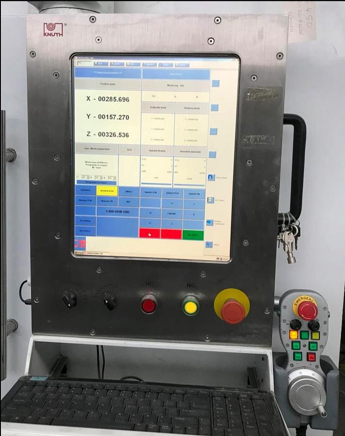 Vertikal-Bearbeitungszentrum KNUTH - Centru de prelucrare CNC: Foto 5 Vertikal-Bearbeitungszentrum KNUTH - Centru de prelucrare CNC: Foto 5