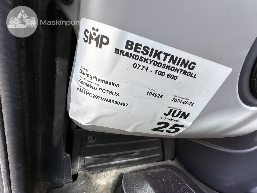 Mini excavator Komatsu PC 78 US-11 E0: Foto 14 Mini excavator Komatsu PC 78 US-11 E0: Foto 14