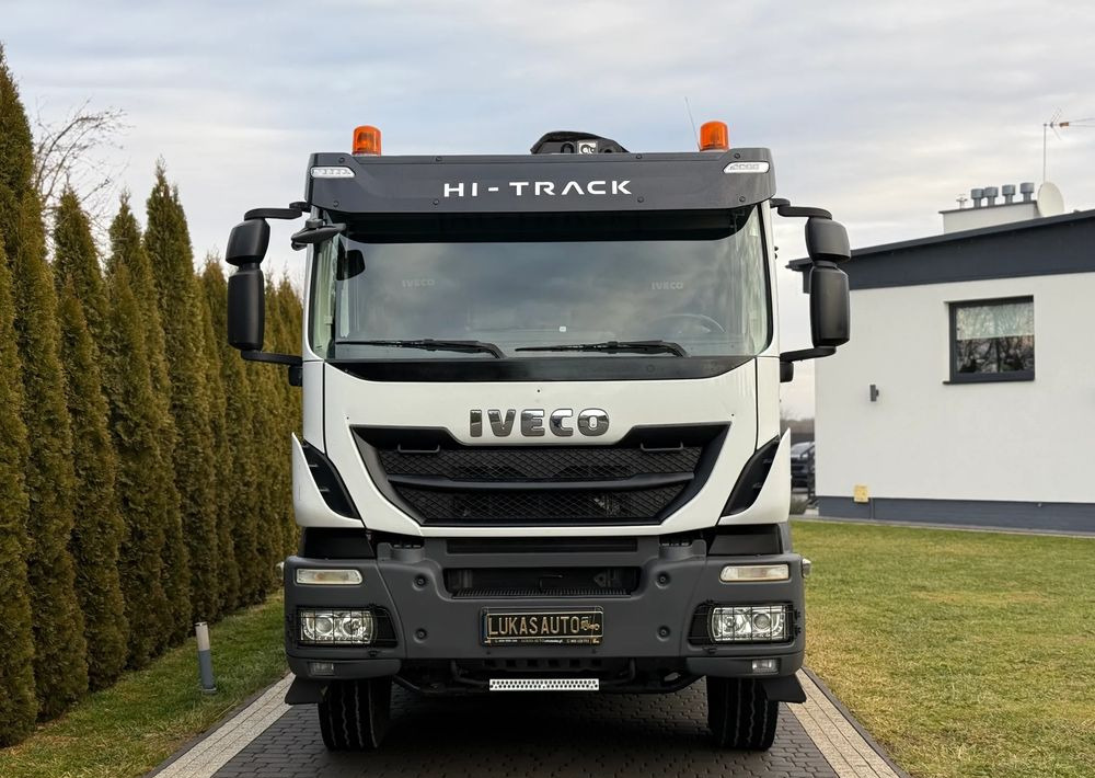 Iveco TRAKKER 450 6X4 PODWÓJNA HYDRO-BURTA HIAB 104 - Camion basculantă, Camion cu macara: Foto 4 Iveco TRAKKER 450 6X4 PODWÓJNA HYDRO-BURTA HIAB 104 - Camion basculantă, Camion cu macara: Foto 4