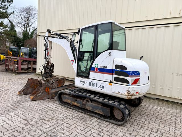 O & K RH1.48 / 4.680 KG / Greifer + 3 x Löffel - Mini excavator: Foto 3 O & K RH1.48 / 4.680 KG / Greifer + 3 x Löffel - Mini excavator: Foto 3