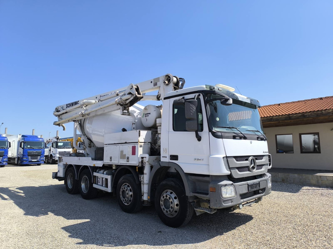 MERCEDES-BENZ ACTROS 3241 SCHWING FBP24 - Autopompă de beton: Foto 1 MERCEDES-BENZ ACTROS 3241 SCHWING FBP24 - Autopompă de beton: Foto 1