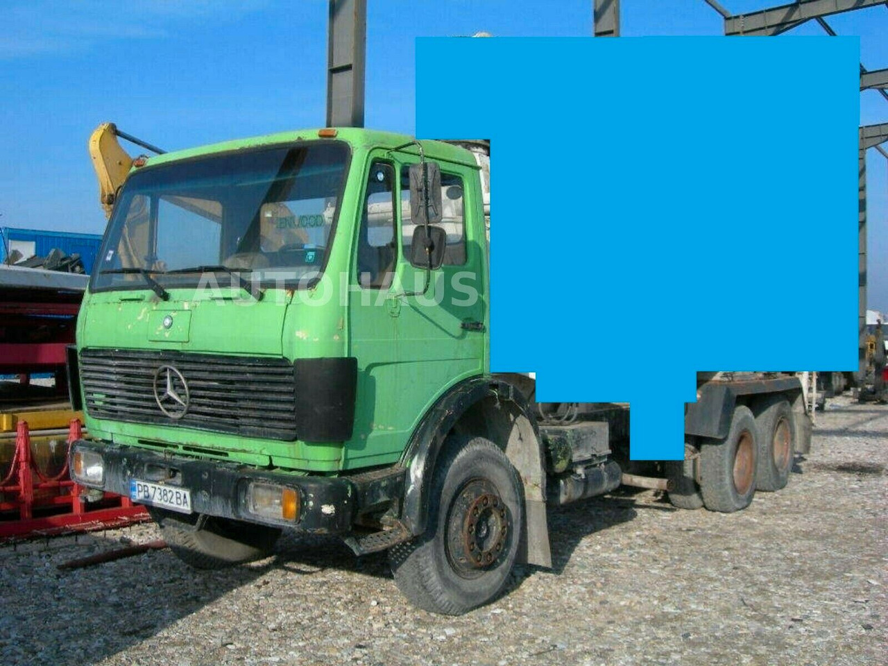 Mercedes-Benz 2222 - Autopompă de beton: Foto 1 Mercedes-Benz 2222 - Autopompă de beton: Foto 1