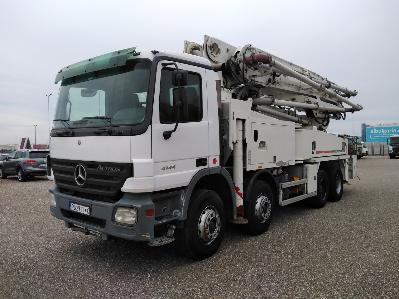 Mercedes-Benz ACTROS 4144 PUTZMEISTER M42 - Autopompă de beton: Foto 3 Mercedes-Benz ACTROS 4144 PUTZMEISTER M42 - Autopompă de beton: Foto 3