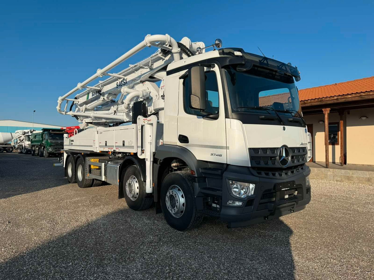 Mercedes-Benz AROCS 3746 SCHWING S43SX III - Autopompă de beton: Foto 1 Mercedes-Benz AROCS 3746 SCHWING S43SX III - Autopompă de beton: Foto 1