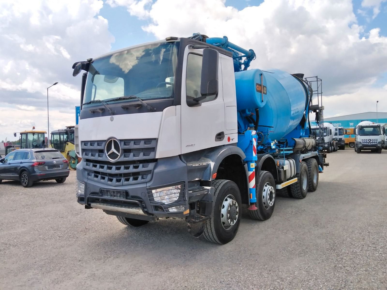 Mercedes-Benz AROCS 4140 CIFA MAGNUM MK28.4L 8X6 - Autobetonieră cu pompă: Foto 3 Mercedes-Benz AROCS 4140 CIFA MAGNUM MK28.4L 8X6 - Autobetonieră cu pompă: Foto 3