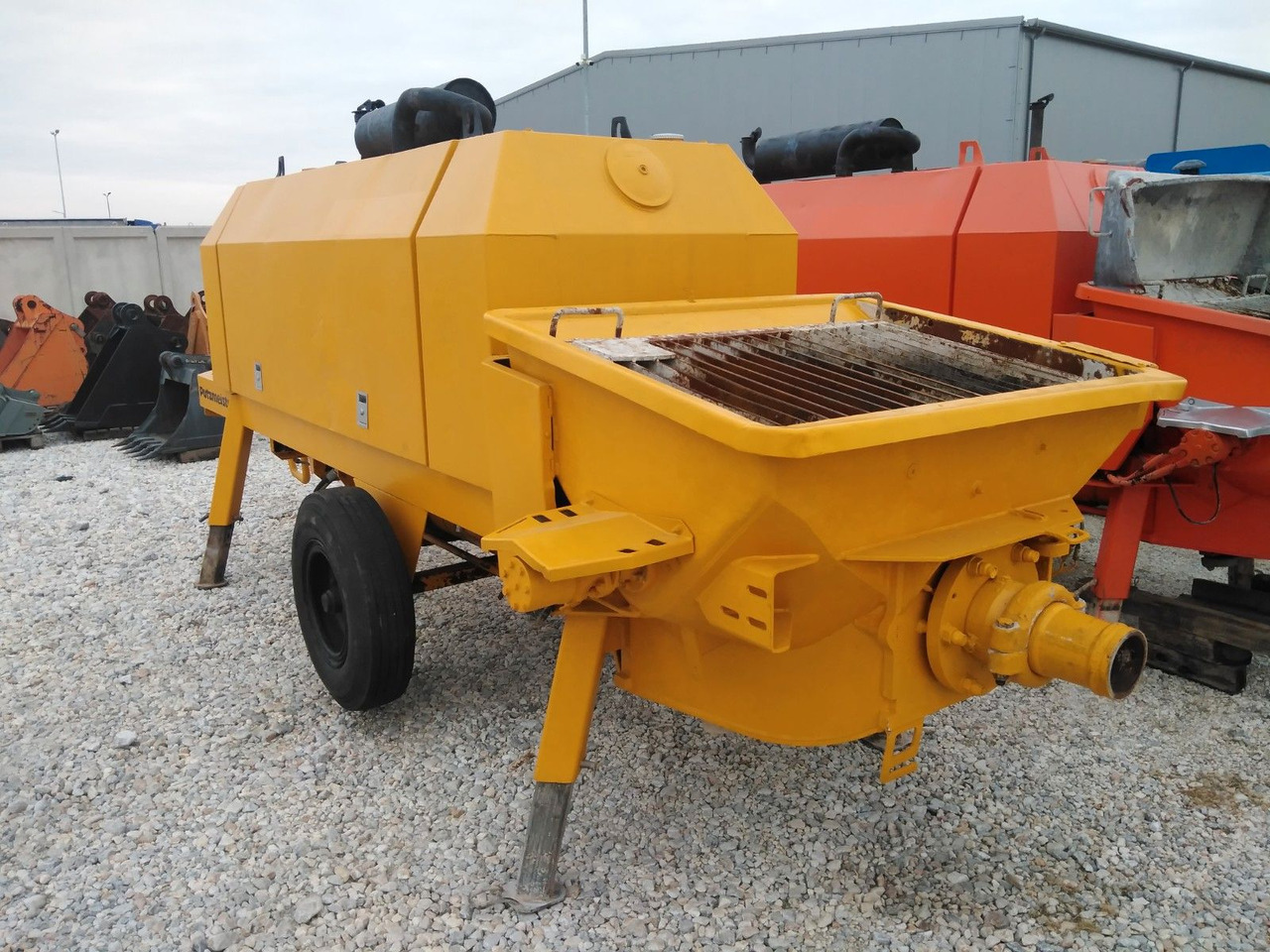 PUTZMEISTER BSA 1407 D - Pompă de beton staționară: Foto 5 PUTZMEISTER BSA 1407 D - Pompă de beton staționară: Foto 5