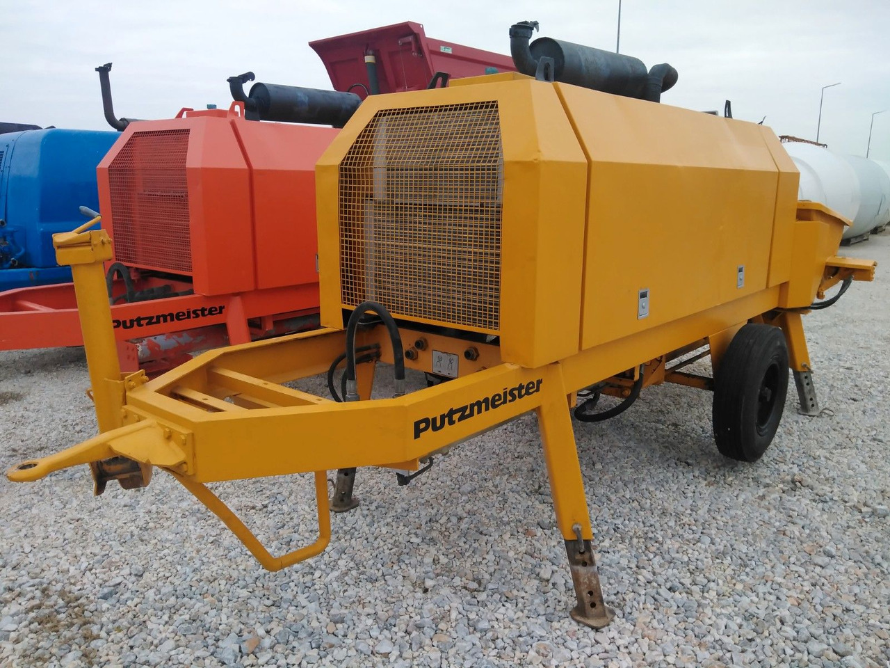 PUTZMEISTER BSA 1407 D - Pompă de beton staționară: Foto 4 PUTZMEISTER BSA 1407 D - Pompă de beton staționară: Foto 4