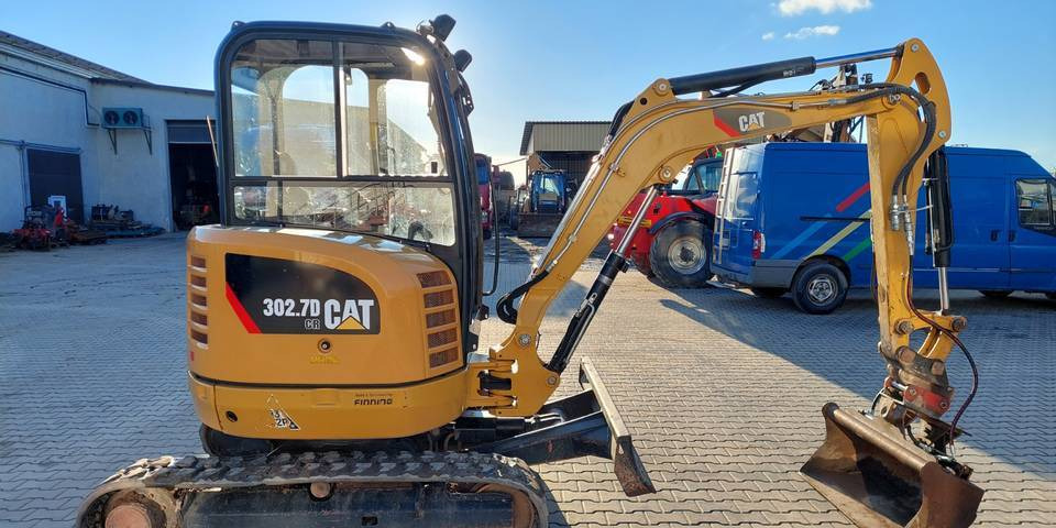 Minikoparka Caterpillar CAT 302.7D CR - Excavator pe şenile: Foto 5 Minikoparka Caterpillar CAT 302.7D CR - Excavator pe şenile: Foto 5