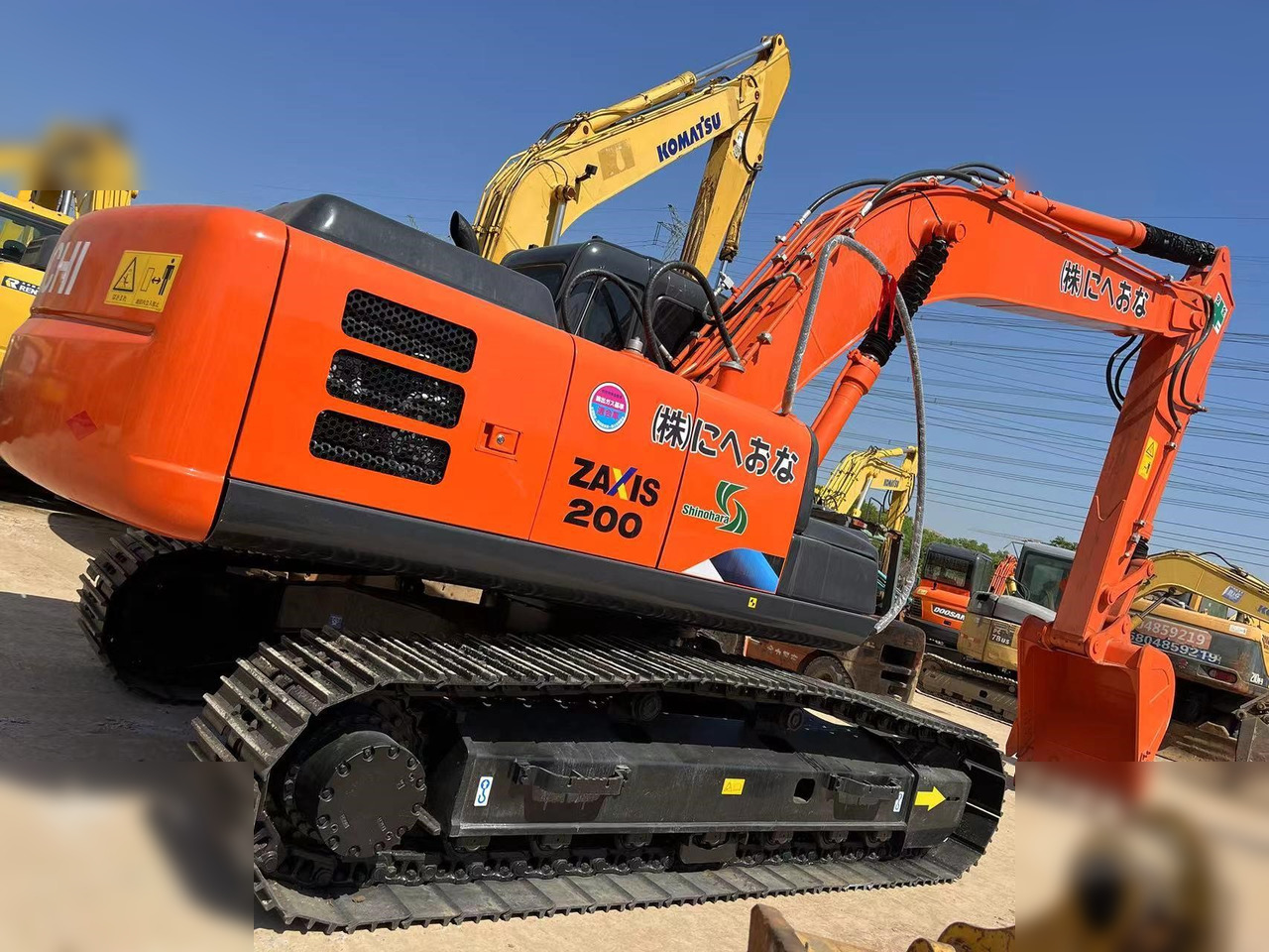 HITACHI ZX200-3G - Excavator pe şenile: Foto 1 HITACHI ZX200-3G - Excavator pe şenile: Foto 1