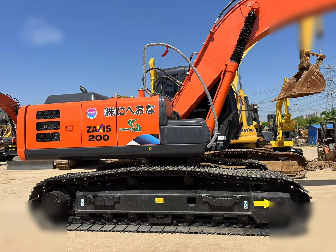 HITACHI ZX200-3G - Excavator pe şenile: Foto 4 HITACHI ZX200-3G - Excavator pe şenile: Foto 4