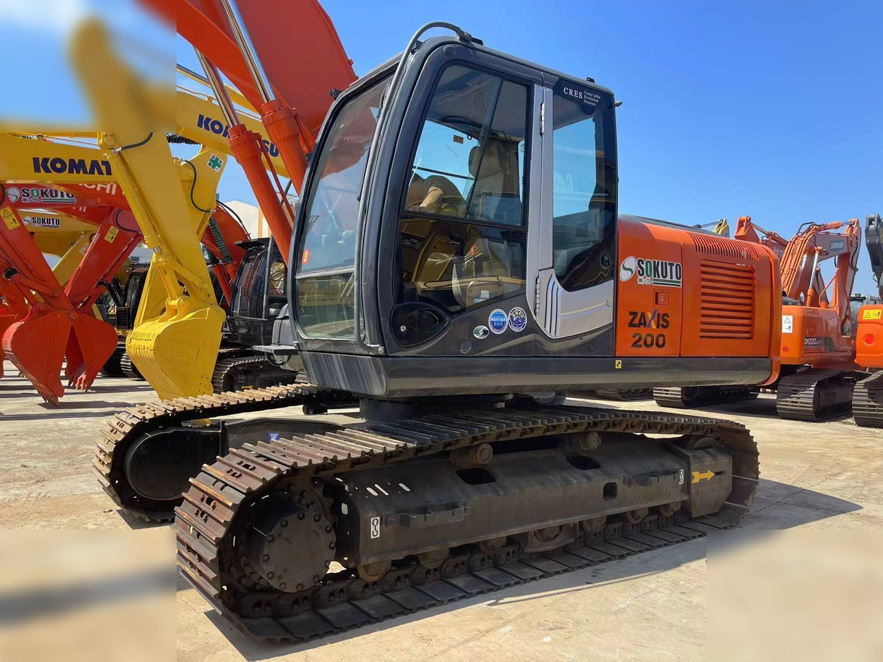 HITACHI ZX200-3G - Excavator pe şenile: Foto 5 HITACHI ZX200-3G - Excavator pe şenile: Foto 5