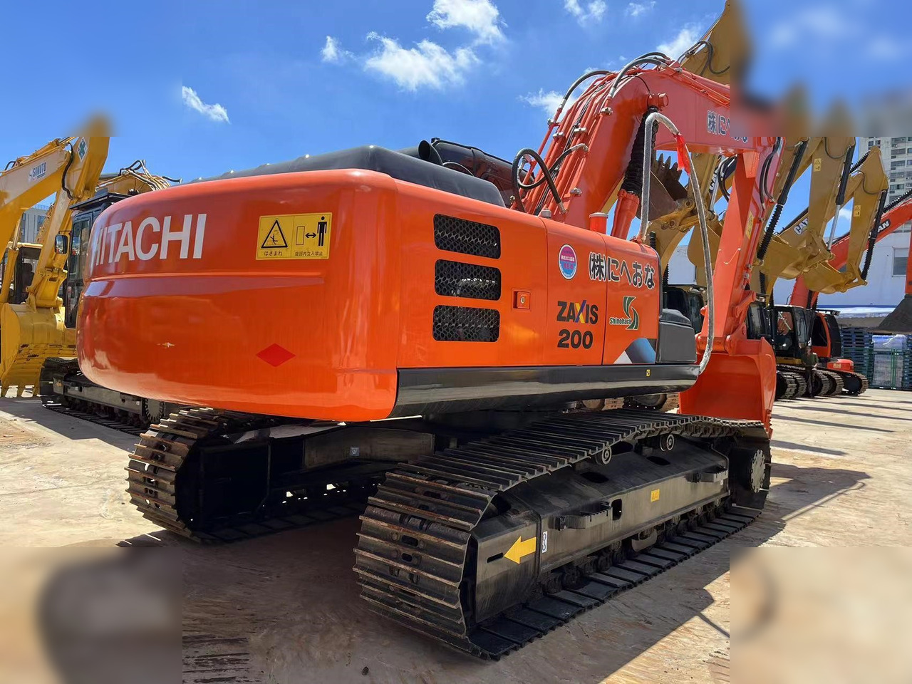 HITACHI ZX200-3G - Excavator pe şenile: Foto 2 HITACHI ZX200-3G - Excavator pe şenile: Foto 2