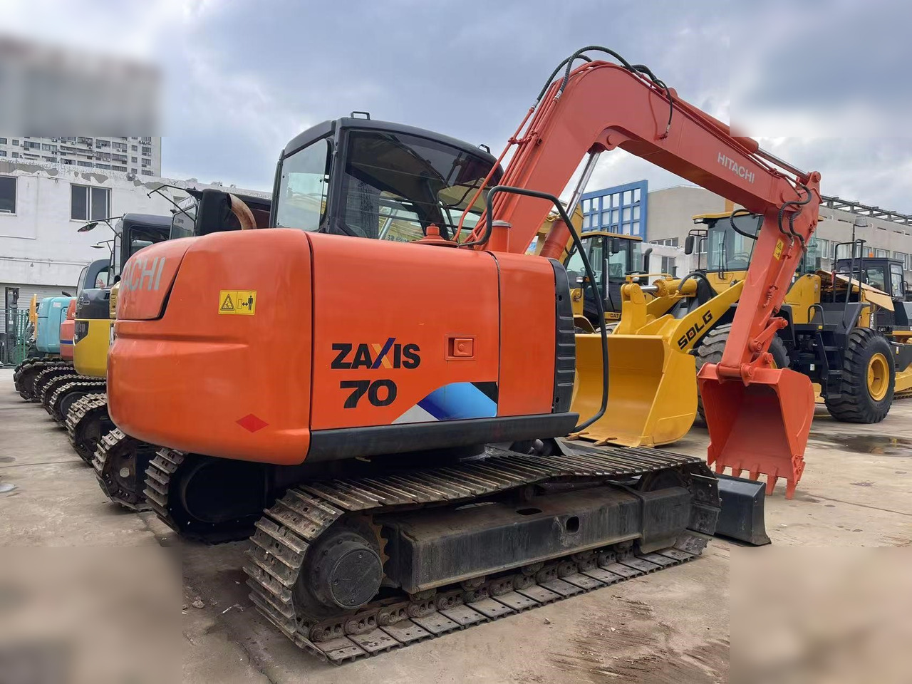 HITACHI ZX70-5G - Excavator pe şenile: Foto 4 HITACHI ZX70-5G - Excavator pe şenile: Foto 4