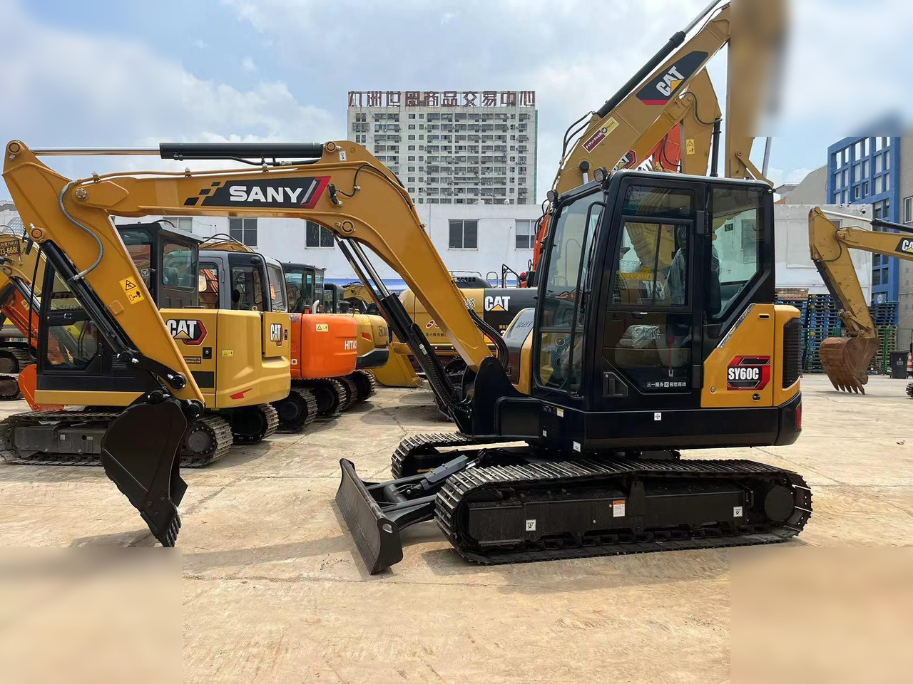 SANY SY60C - Excavator pe şenile: Foto 1 SANY SY60C - Excavator pe şenile: Foto 1