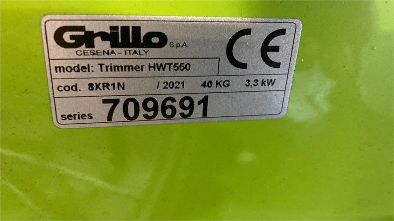 Grillo HWT 550 - Maşină de tuns iarba: Foto 4 Grillo HWT 550 - Maşină de tuns iarba: Foto 4