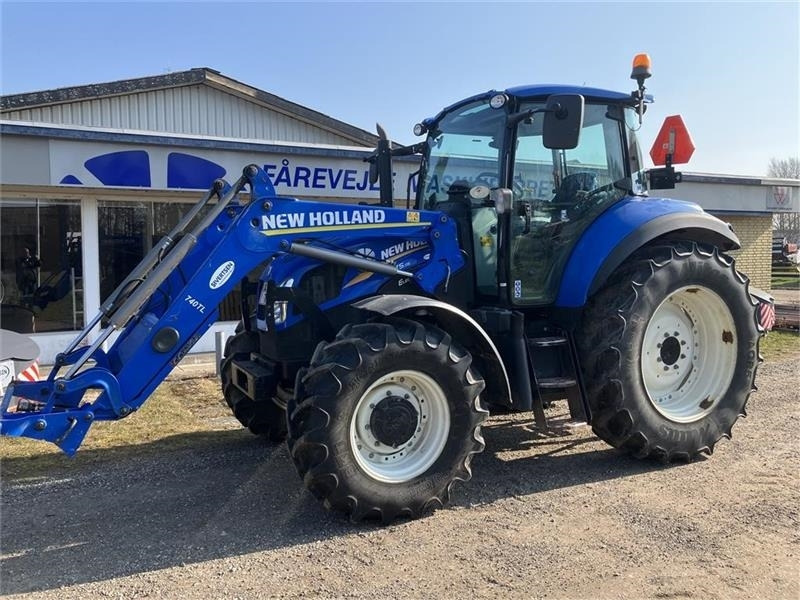 Tractor agricol New Holland T5.115 EC Med NH 740TL frontlæsser: Foto 1