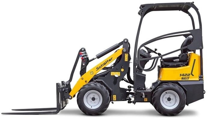 Schäffer 1422 SGT inkl. 100 cm skovl og pallegafler - Încărcător articulat: Foto 3 Schäffer 1422 SGT inkl. 100 cm skovl og pallegafler - Încărcător articulat: Foto 3