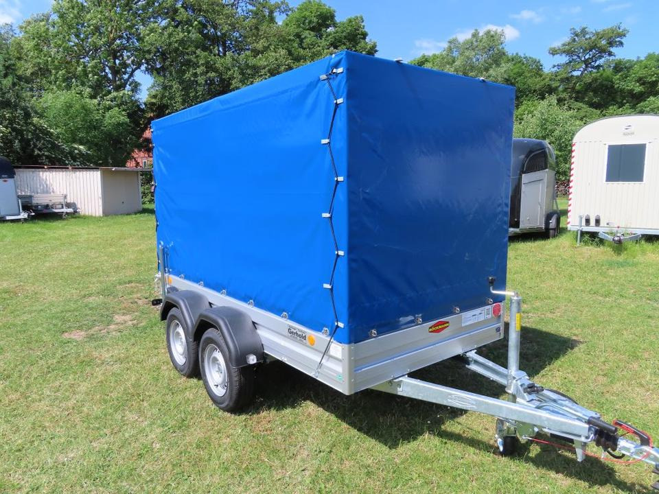 PKW Anhänger, Böckmann, PKW Anhänger, Plane, 100 km/h - Remorcă cu prelată: Foto 2 PKW Anhänger, Böckmann, PKW Anhänger, Plane, 100 km/h - Remorcă cu prelată: Foto 2