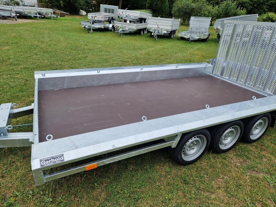 Tridem Maschinentransporter 3,5t, PKW-Anhänger 4,8 x 1,8m - Remorcă transport utilaje: Foto 3 Tridem Maschinentransporter 3,5t, PKW-Anhänger 4,8 x 1,8m - Remorcă transport utilaje: Foto 3