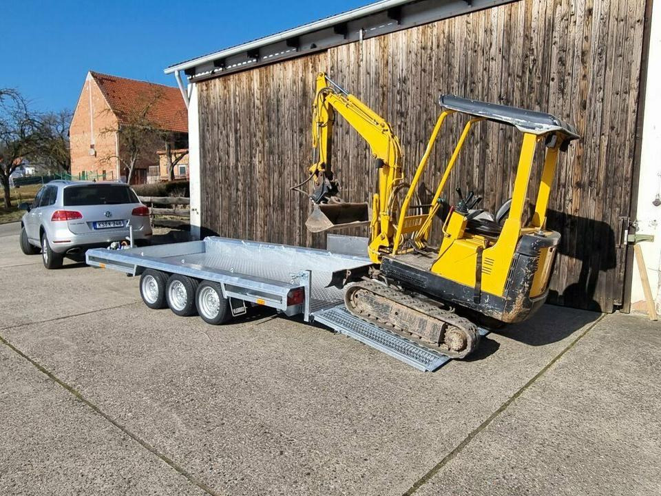 Vlemmix Tridem Maschinentransporter 3,5t Minibagger - Remorcă transport utilaje: Foto 3 Vlemmix Tridem Maschinentransporter 3,5t Minibagger - Remorcă transport utilaje: Foto 3