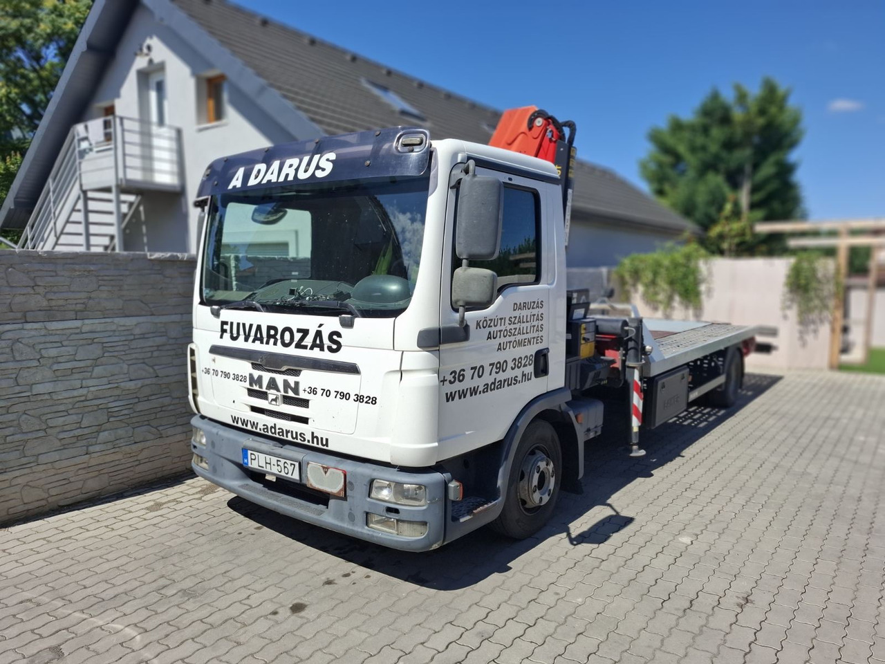 MAN TGL 12.250 4x2 BL - Camion transport auto, Camion cu macara: Foto 1 MAN TGL 12.250 4x2 BL - Camion transport auto, Camion cu macara: Foto 1