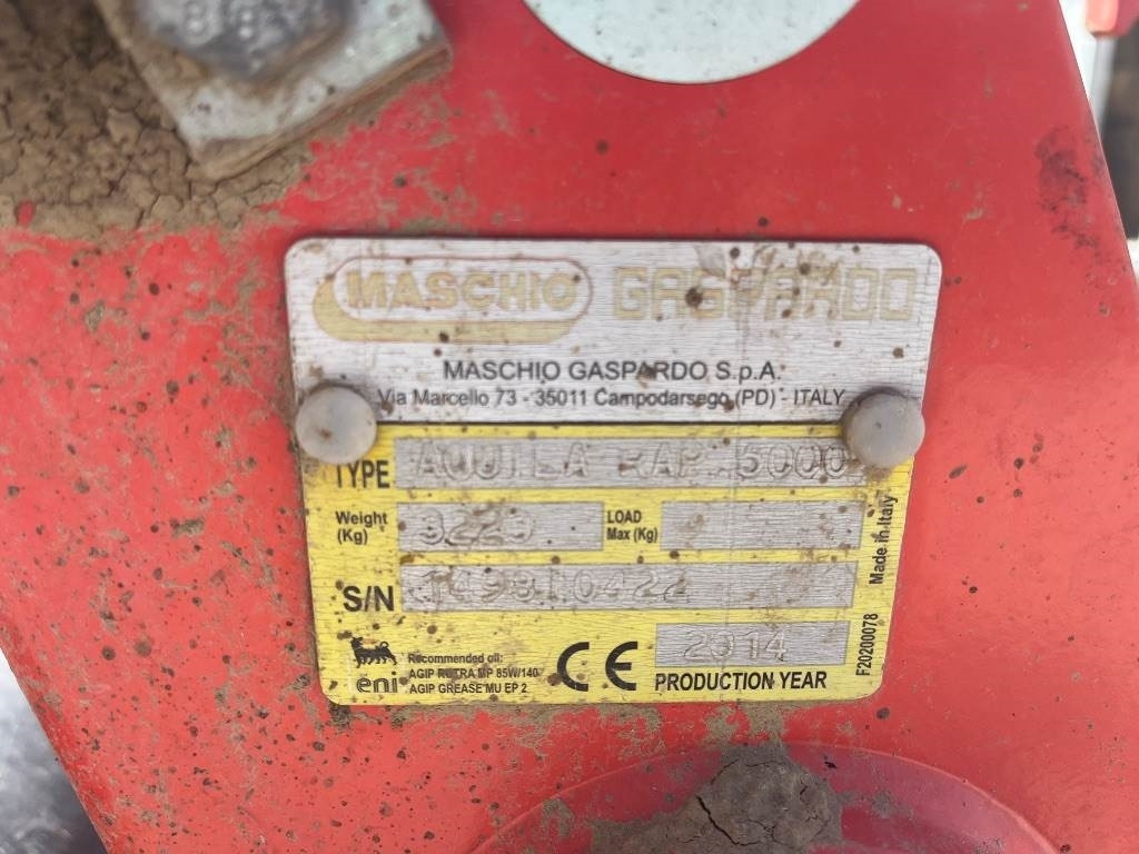 Maschio Aquila 5000 - Freză de pământ: Foto 2 Maschio Aquila 5000 - Freză de pământ: Foto 2