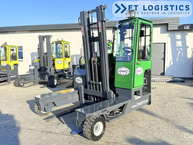 Combilift C5000L | GAS | DUPLEX 4100MM | FORK POSITIONER | FULL CABIN | FREE LIFT | PERFECT CONDITION | A wide range of four-way and side- - Stivuitor cu catarg retractabil, cu schimbare rapidă de direcţie: Foto 1 Combilift C5000L | GAS | DUPLEX 4100MM | FORK POSITIONER | FULL CABIN | FREE LIFT | PERFECT CONDITION | A wide range of four-way and side- - Stivuitor cu catarg retractabil, cu schimbare rapidă de direcţie: Foto 1