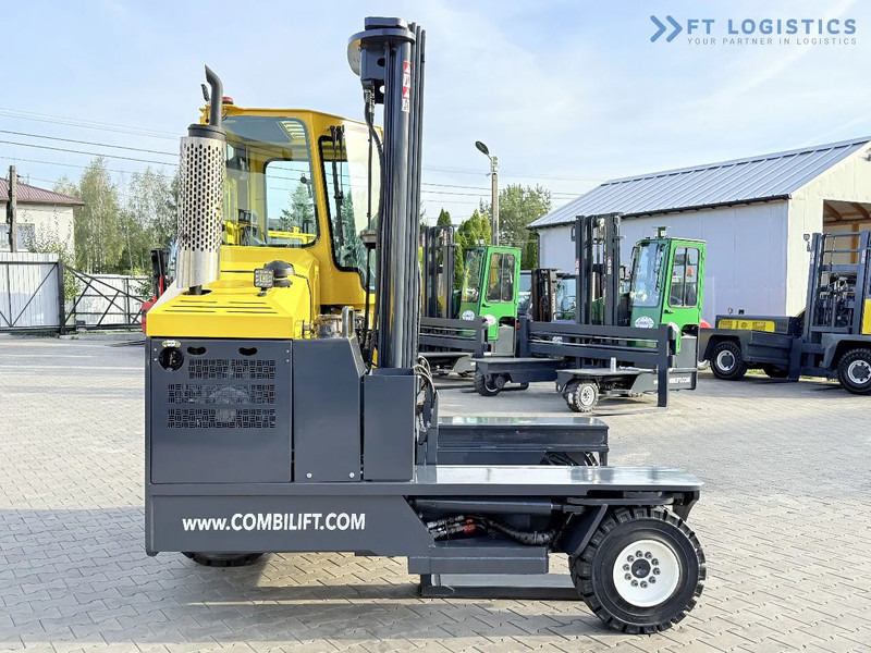 Stivuitor cu catarg retractabil, cu schimbare rapidă de direcţie Combilift FOUR-WAY / MULTI-DIRECTIONAL FORKLIFT C5000XL / GAS / TRIPLEX 6000MM / FREE LIFT / FORK POSITIONER / HEATING / EXTENDABLE FORKS: Foto 6
