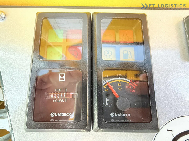 Stivuitor cu catarg retractabil, cu schimbare rapidă de direcţie Combilift FOUR-WAY / MULTI-DIRECTIONAL FORKLIFT C5000XL / GAS / TRIPLEX 6000MM / FREE LIFT / FORK POSITIONER / HEATING / EXTENDABLE FORKS: Foto 17